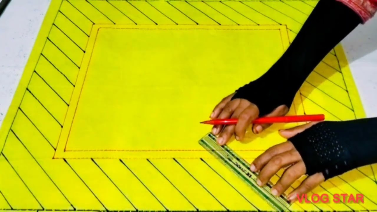 হলুদ কাপড়ে অসাধারণ নকশী কাথার গর্জিয়াস ডিজাইন ||নকশি কাঁথা টিউটোরিয়াল ভিডিও @farzanahandicraft 