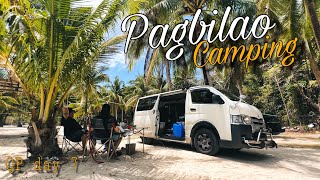 PAGBILAO CAMPING VANLIFE / Borawan beach camping isla chica car camping Quezon province