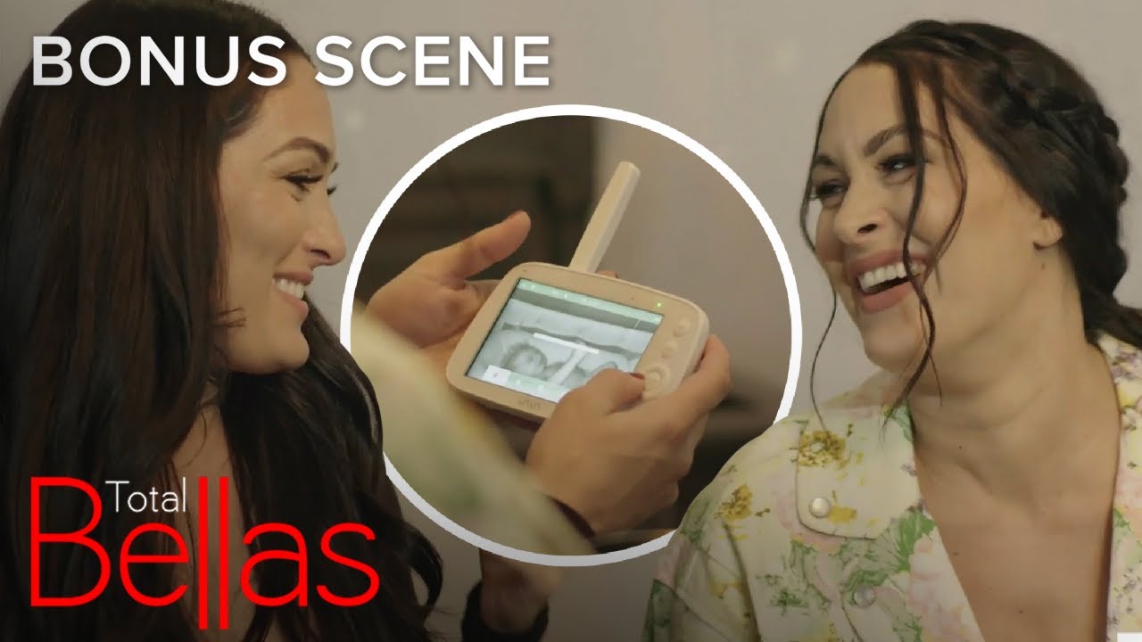 Nikki & Brie Bella Spy on Artem & Baby Matteo | Total Bellas Bonus Scene