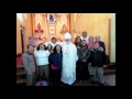 Sacramento de la Confirmación en  Visita Pastoral de nuestro Obispo a Caldera