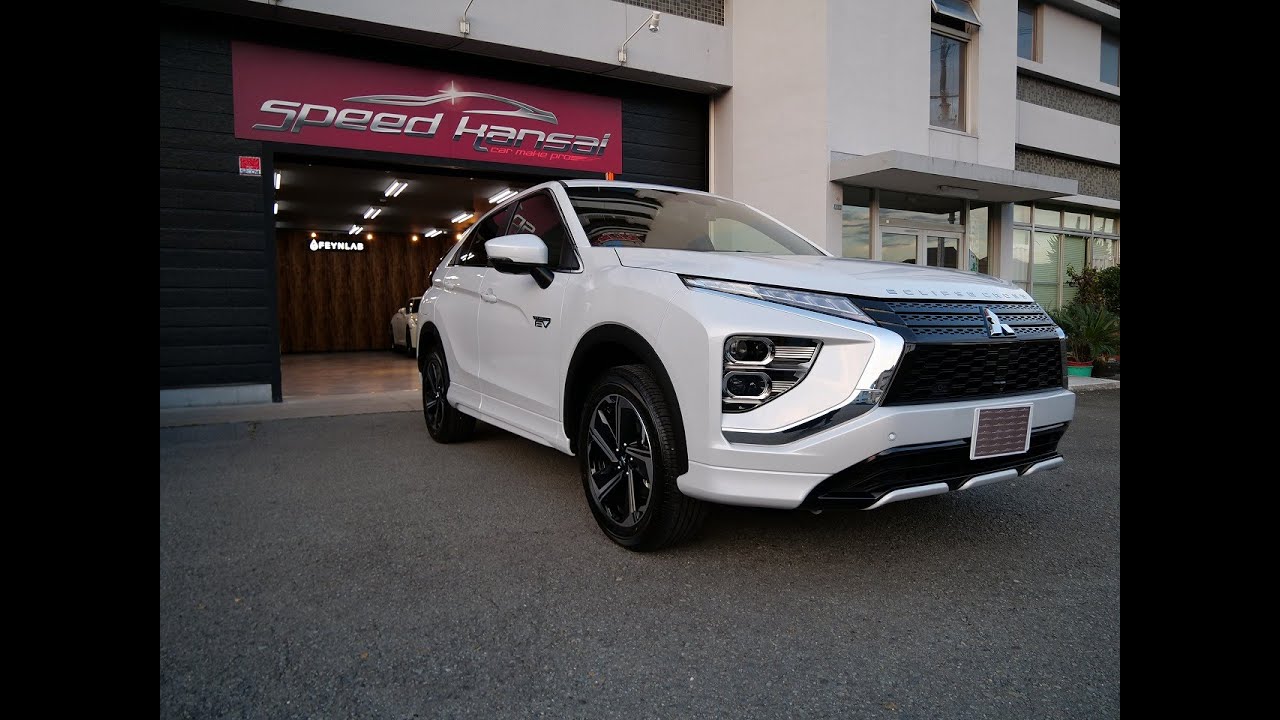 新型三菱エクリプスクロス 5LA-GL3W ダイヤモンドホワイト磨き