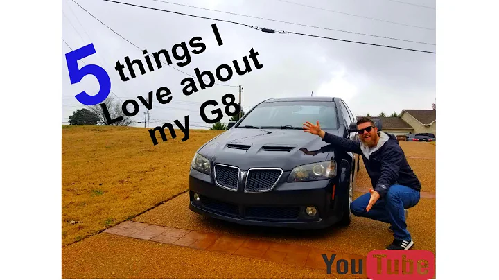 5 things I LOVE about my G8!!!