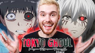 Tokyo Ghoul Episode 1 トーキョーグール 東京喰種 Reaction -- Unexpectedly OMFG Anime 