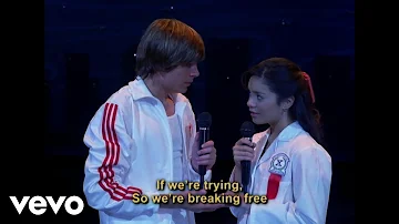 Troy, Gabriella - Breaking Free (From "High School Musical"/Sing-Along)