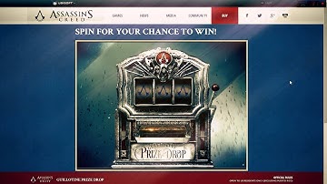 Assassins creed Unity Guillotine Prize Drop | My free spin | Spin to win