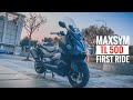【幫開箱+試騎】SYM Maxsym TL500 | First Ride (提供CC字幕)