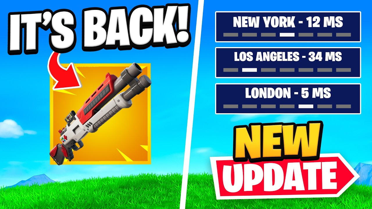 Fortnite Adds New Servers? | Last Update Before Globals