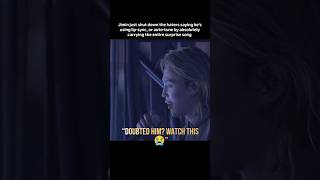 THEY SAID JIMIN CAN’T SING… WATCH THIS 😳🔥 #bts #shorts #jimin #trending