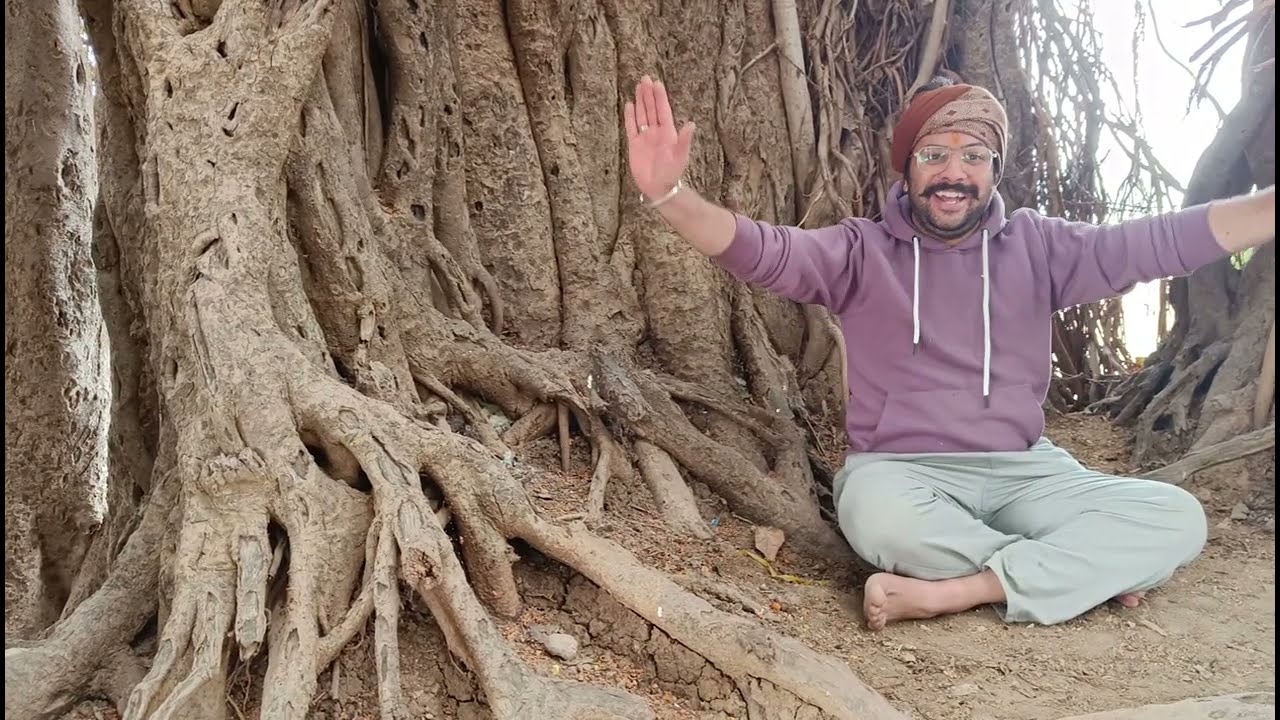 Narmada maa And 700 Years old tree at Rampura (कुछ तो 03)