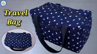 Easy to Make a Large Travel Bag | Diy Large Travel Bag | Sewing Cloth Bags Tutorial