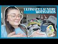 *ULTIMATE* LAUNDRY MOTIVATION || Laundry Clean &amp; Organise || Realistic Cleaning || Green Tea, Please