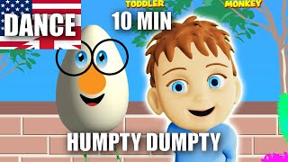 Humpty Dumpty - Dance compilation 10 min (Inspired by Just Dance) - for kids
