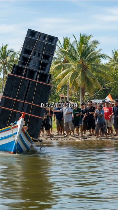 SOUND HOREG DI ATAS PERAHU TERGULING! #feed #viral #shorts #soundhoreg
