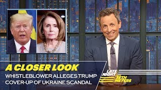 Whistleblower Alleges Trump CoverUp of Ukraine Scandal: A Closer Look