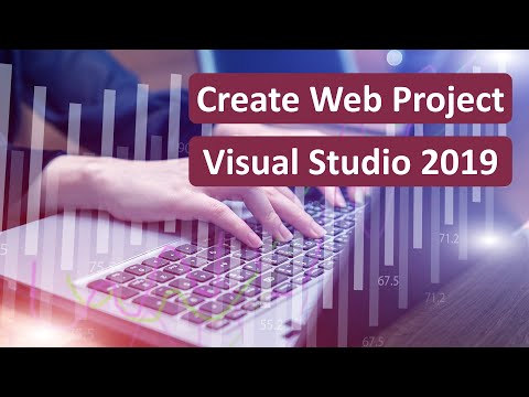 How to create web project in Visual Studio 2019