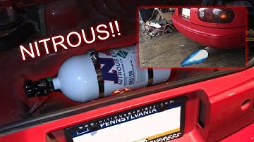 INSTALLING NITROUS ON THE ECOTEC MIATA (surprising results)