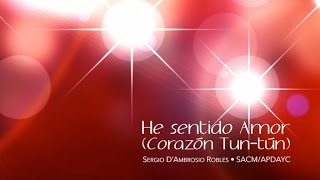 Video thumbnail of "Grupo Los Kiero de Edgar Zacary - He Sentido Amor (Corazón Tun Tun - Video Lyrics )"
