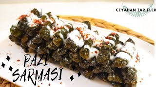 Lezzeti Şahane Olan Zeytinyağlı Pazı Sarması Nasıl Yapılır? Pazı Sarma Tarifi