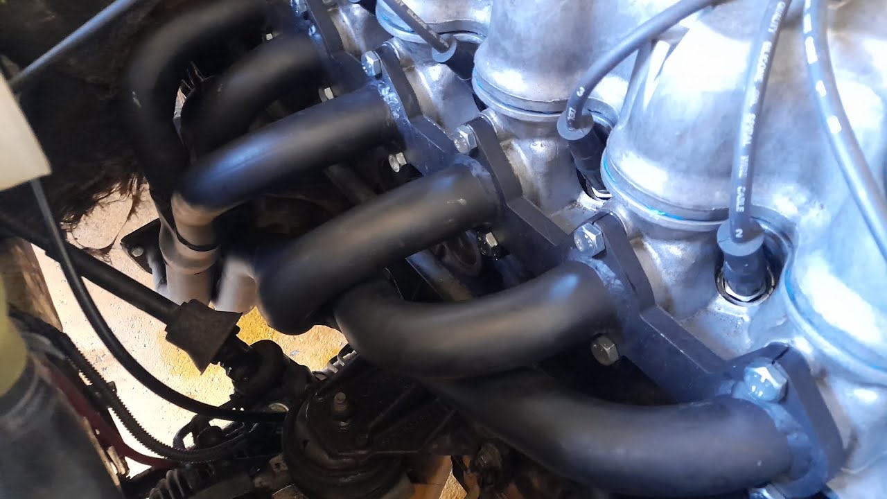 Au Falcon extractors and high flow catalytic converter. no modification