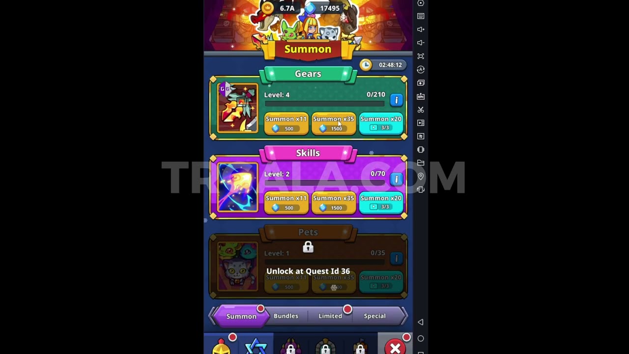 Monster Clash: Idle RPG (Unlimited Gem) - Game Guardian