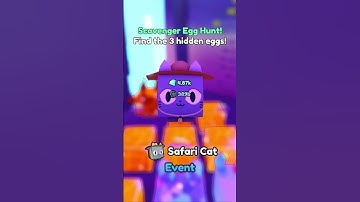 I found the scavenger eggs and I got this 😱🔥 #petsimulatorxroblox