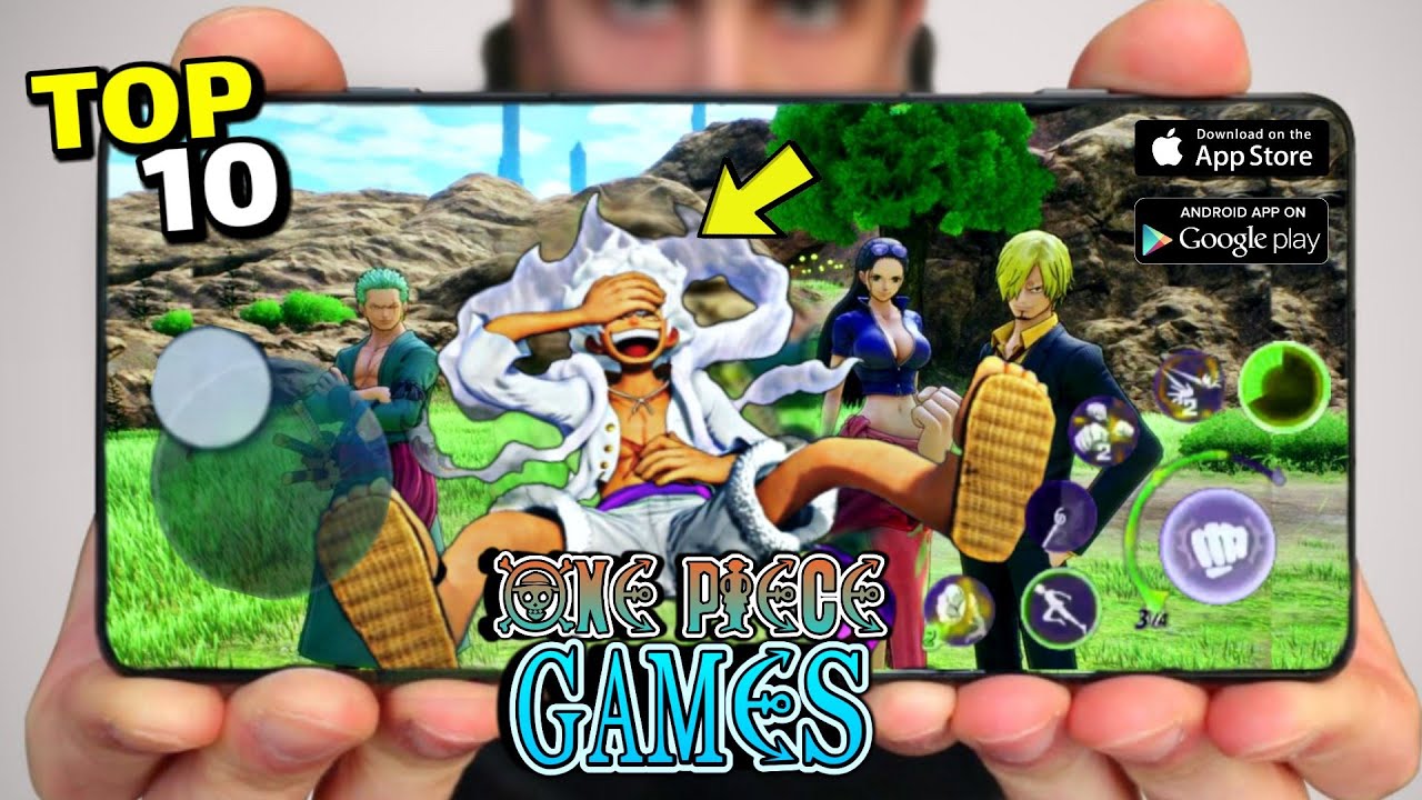 TOP 6 MELHORES JOGOS DE ONE PIECE PARA ANDROID E IOS 2023 