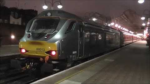 68013 & DVT 82309 (1K54 London Marylebone-Kidderminster) @ London Marylebone - 22/12/15