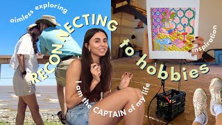 vlog | reconnecting to hobbies and habits, finding joy in daily life, better mental health, anxiety