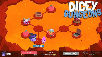Enter The Inventor: Floor 4 and The Witch Way: Floors 1 & 2 | Dicey Dungeons