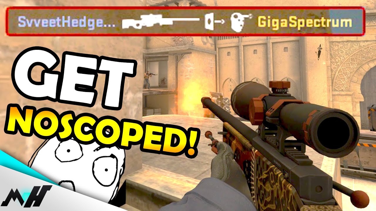 GET NOSCOPED - CS:GO Funny & Random Moments
