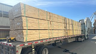 Central Oregon Flatbed Trucking #83. Lumber from San Leandro CA to Grants Pass OR