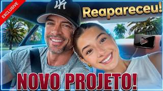 EXCLUSIVO! WILLIAM LEVY PREPARA NOVO PROJETO PARA O PÚBLICO E REAPARECE COM FILHA NO CARRO