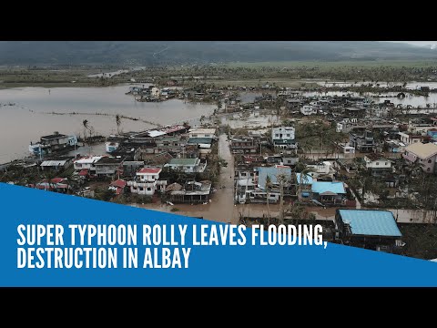 Super Typhoon Rolly leaves flooding, destruction in Albay