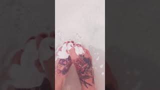 Foot Bath Soapy Feet