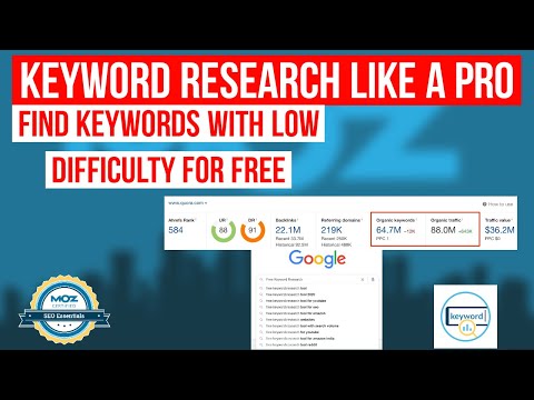 Keyword Research Tutorial