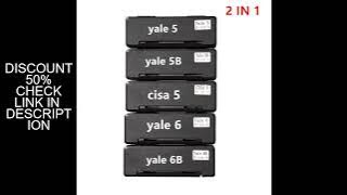 New LISHI 2 In 1 STYLE CISA-5 Yale-5 YALE 5B Yale-6 YALE 6B Tool For Instacode Database CISA 1198 Ya