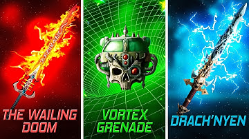 The 10 Most POWERFUL Weapons In Warhammer 40k!