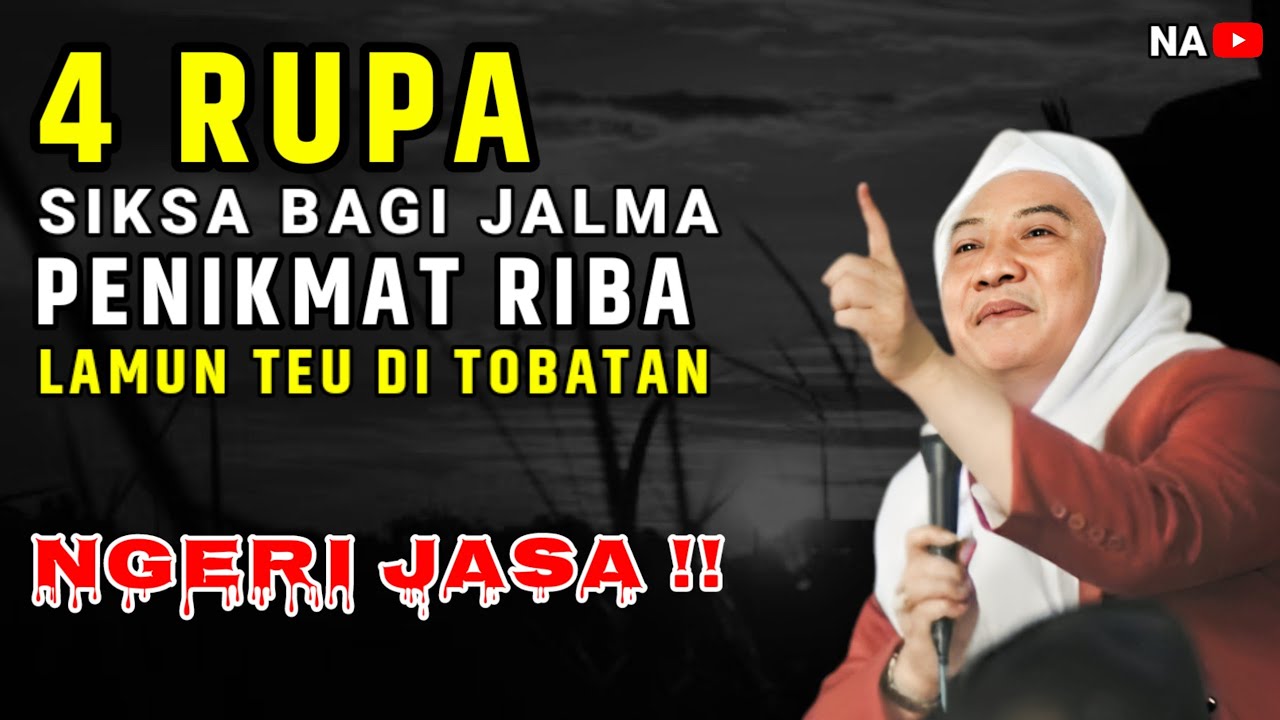 SIKSA BAGI PENIKMAT RIBA | ABUYA UCI TURTUSI