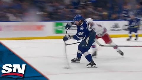 Nikita Kucherov Takes The Pass From Ondrej Palat Up The Middle And Finishes With A Clean Goal