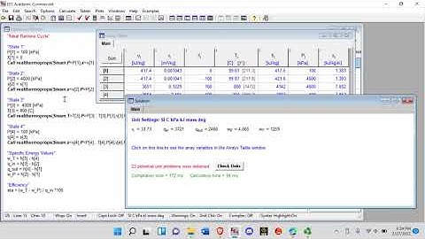 EGM 335 Energy Systems: Ideal Rankine Cycle