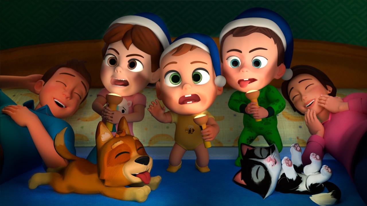 Ten in the Bed – Scary Storm Version | Nursery Rhymes & Kids Songs