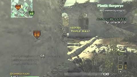 MW3 killfeed