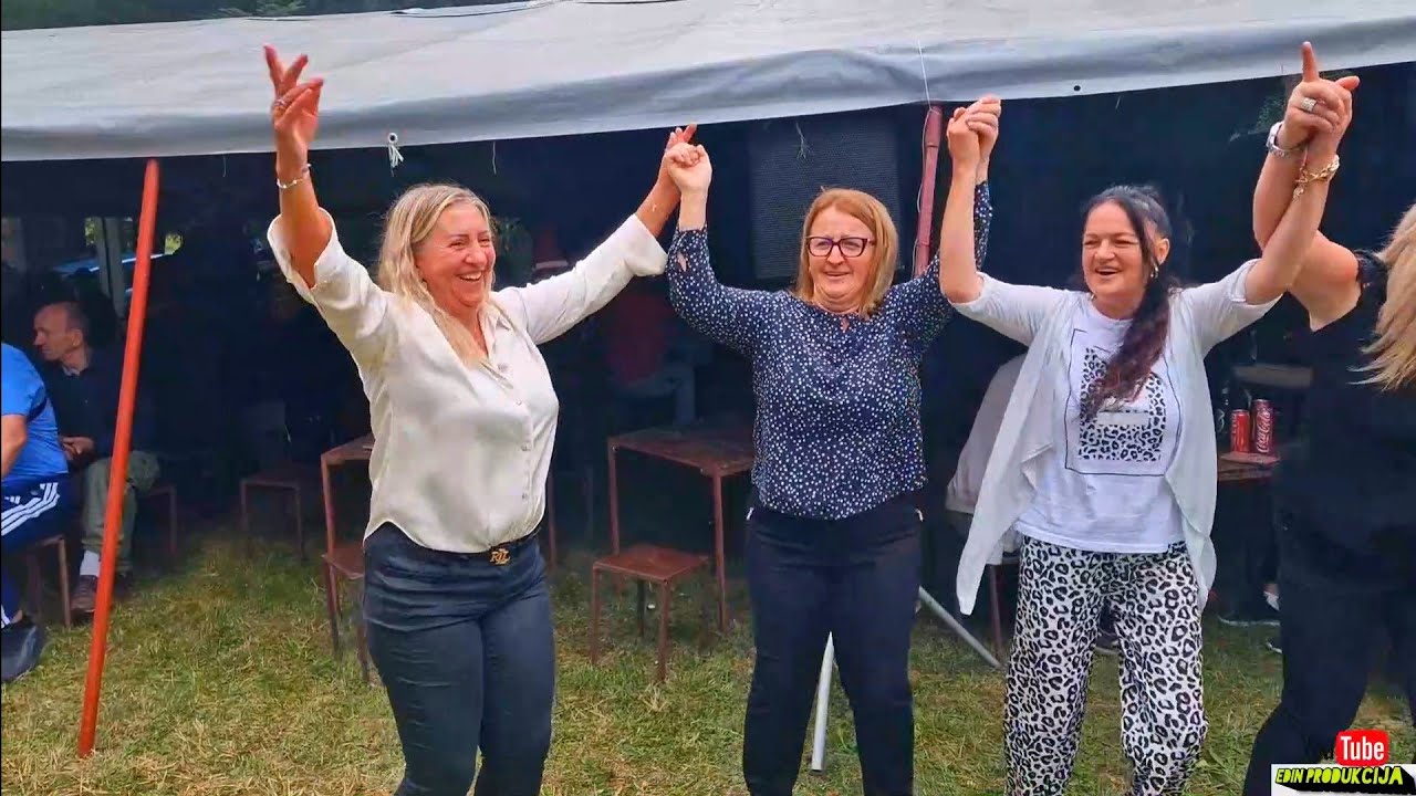 SREBRENICA - KRUŠEV DO : Veliki dernek stotine ljudi , ovako se igra u " BOSNI"  i veseli💪💪