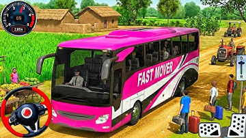 Modern Bus Driving 2026 - Indian Offroad Bus Simulator Games 3D - Bus Game Andriod Gameplay