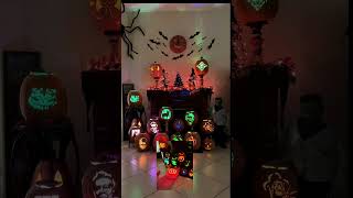 Spooky Pumpkin Lights with Remote &amp; Timer for Halloween 2024 #fok #halloween2024