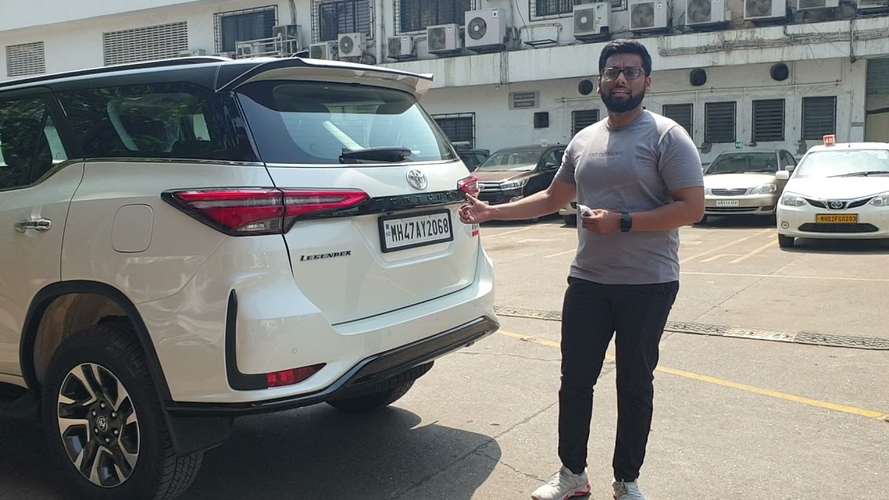 How To Open Boot In New Toyota Fortuner Legender By Boot Kick Sensor Virtual Boot Opening Youtube