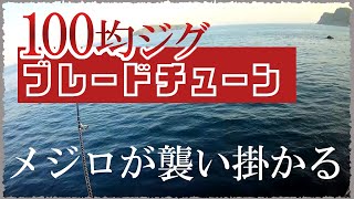 ダイソー100均ジグブレードチューンでメジロ、ブリを狙う【ライトショアジギング】