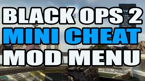 [PS3/XBOX/PC] Black Ops 2 Mini GSC Menu + Download!