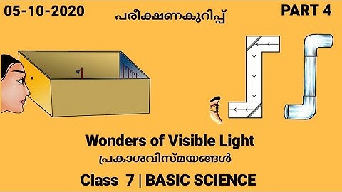 Class 7 | Basic Science | Wonders of Visible Light - Part 4 | Kite Victers First bell | 05-10-2020