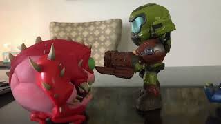 Doom slayer becomes toy slayer (full video)